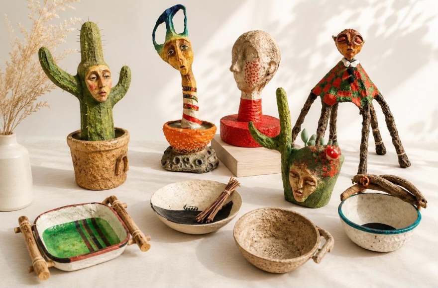 Papier-Mâché Workshop with Mozhdeh Harati — Sohum Wellness Sanctuary · Dubai · Dubai