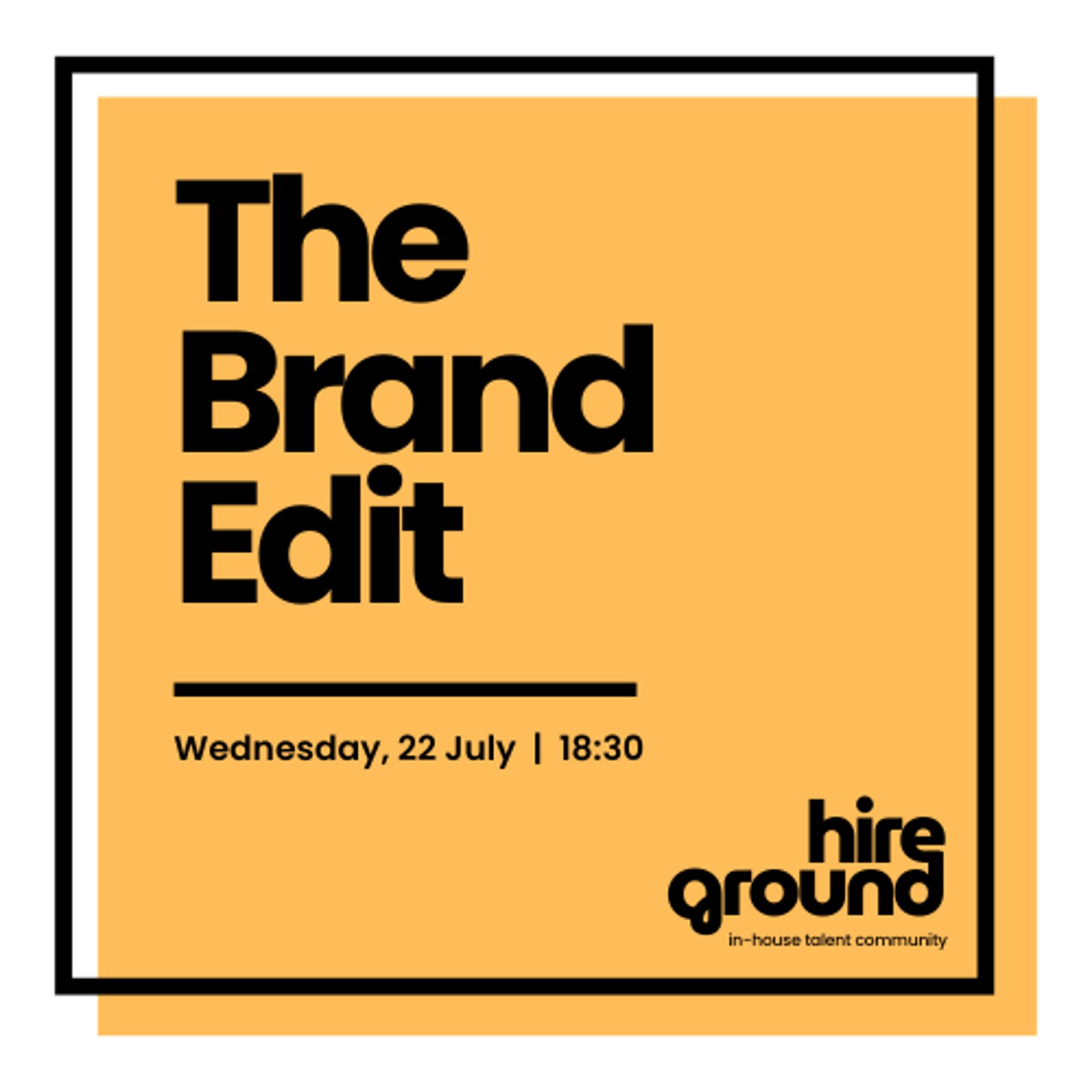 The Brand Edit — 25hours Hotel Dubai One Central · Dubai · Dubai