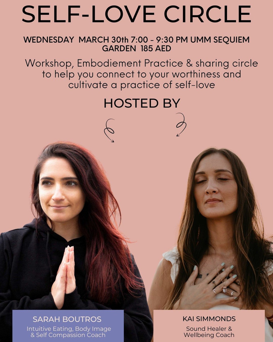 Monthly Self Love Circle — Umm Seqieum Garden · Dubai Hills · Dubai