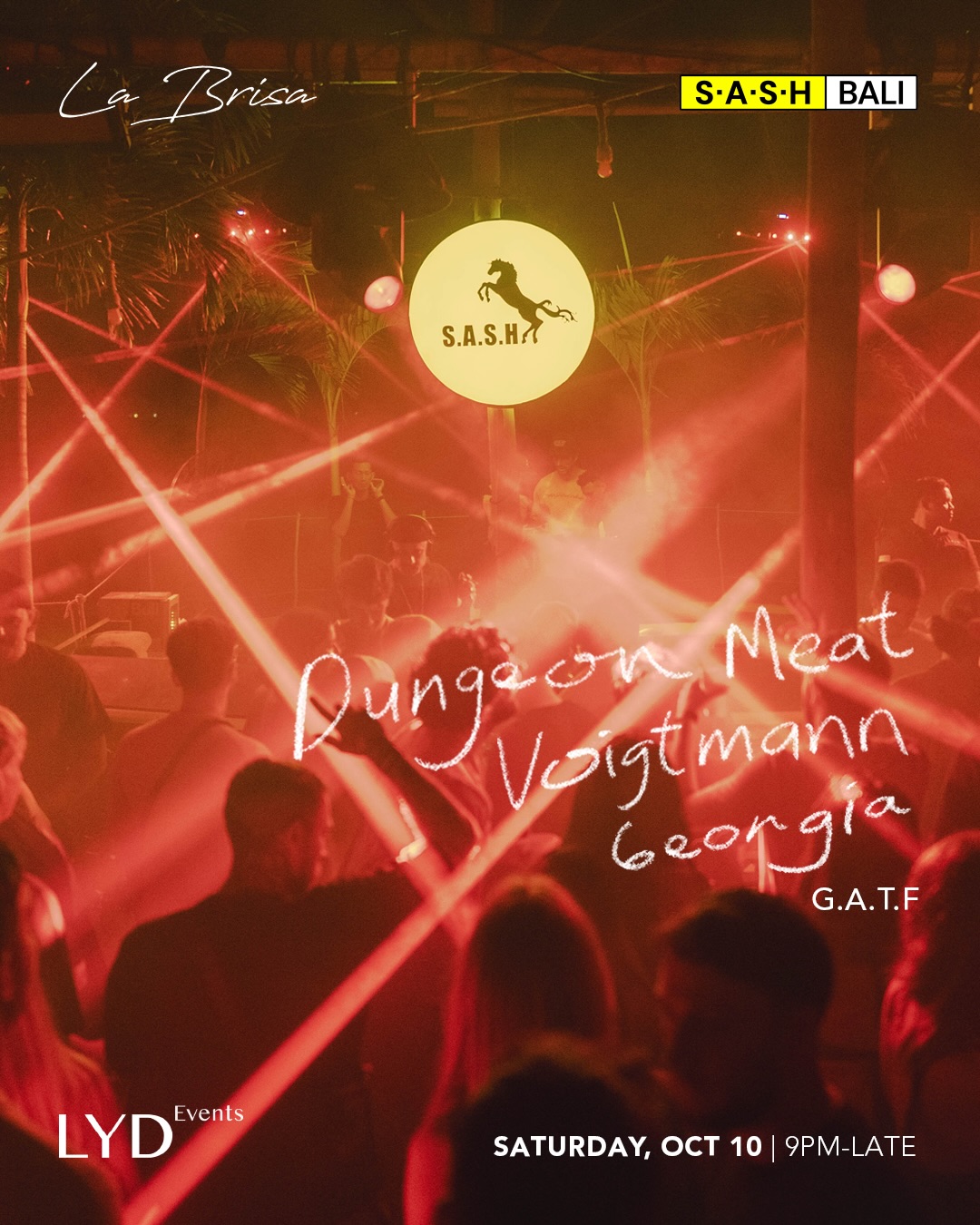 SlapFunk 15th Anniversary ft. Dungeon Meat, Voigtmann & Georgia — La Brisa Bali · Bali · Bali